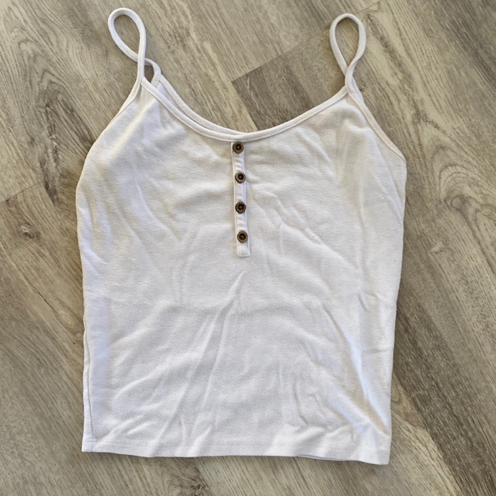 White tank top